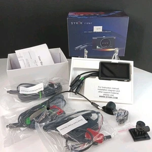 Sykik Rider 2 Camera 1080p DVR/GPS  Motorcycle Action Cam/Event Recorder. - Bild 1 von 24