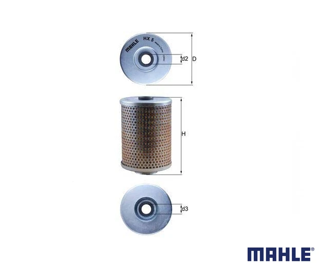 Filtro hidráulico, dirección para IVECO DAF MAN RENAULT TRUCKS SETRA VOLVO MAHLE HX 5 Foto 1 de 4