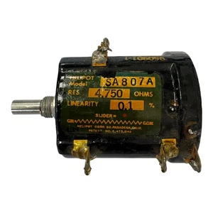 SA807A Helipot Potenziometro di precisione 4750Ohms LIN. TOL. 0,1% - Foto 1 di 2