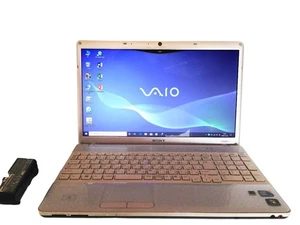 SONY VAIO VPCEB48FJ/W PCG-71311N Core i3-380M 2.53GHz SSD 256GB RAM 4GB Win10 - Picture 1 of 9