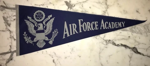 1950’s AIR FORCE ACADEMY  TEAM FOOTBALL PENNANT Cover