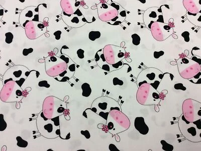 Timeless Treasures-kidz 9684-cows-100% Cotton