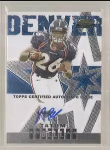 2004 Topps Feinstes Autogramme #125 Tatum Bell RC Rookie Auto / 999 - Bild 1 von 2