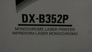 **NEW IN-BOX** DX-B352P BLACK / WHITE PRINTER - Picture 1 of 1