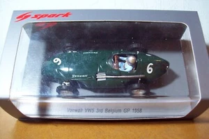 1/43 SPARK S4871 VANWALL VW5 3rd BELGIUM GP 1958 #6 STUART LEWIS-EVANS - Picture 1 of 4
