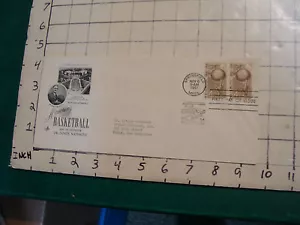 FDC: honoring BASKETBALL dr Jamas Naismith nov 6 1961 Springfield Mass  - Picture 1 of 2