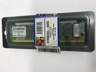 Kingston KTM8X32L-60EG 8Mx32/ 60ns EDO Gold - 32MB - Image 1 of 3