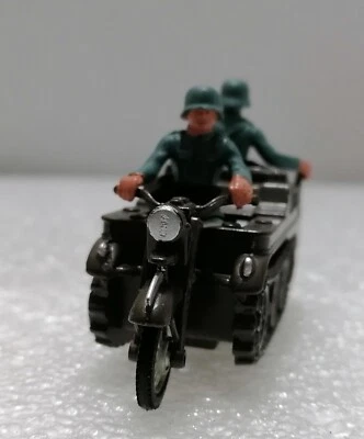 KETTENKRAD Half Track Motorcycle  - Vintage Britains 9780 , Made in England 1974 - Image 1 of 4