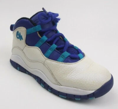 Nike Air Jordan X 10 Charlotte Hornets Retro 2016 BT Niño pequeño 310808-107 talla 10C Foto 1 de 4