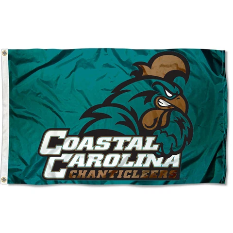 Coastal Carolina University Chanticleers Flag CCU Large 3x5 Cover