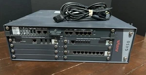 Avaya G450 Media Gateway Dual P.S. w/ MB450, S8300, MM710B, MM711 modules - Picture 1 of 9