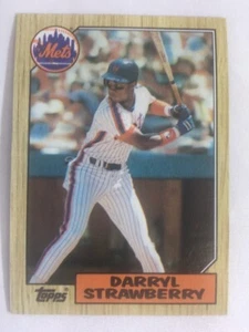 1987 Topps Darryl Strawberry New York Mets No. 460 - Picture 1 of 2
