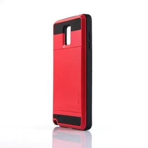 Slide Wallet Case Samsung Note 4 8 9 Credit Card Wallet + Glass - Picture 1 of 17