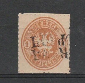 Antiguos Estados Lübeck 1863 Águila 1 Val Usado N 9 MF55790 - Imagen 1 de 1