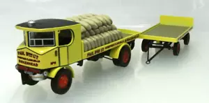 Corgi 80002 Sentinel Platform Wagon Trailer & Sacks - Paul Bros Ltd Homepride - Picture 1 of 13