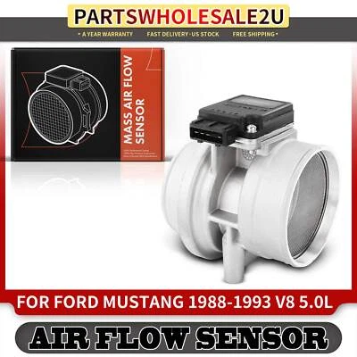 Mass Air Flow Sensor Assembly with Housing for Ford Mustang 1988 1989 1990-1993 - Image 1 of 4