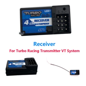 Waterproof 4-Channel Receiver RX41 for Turbo Racing Transmitter VT System - Picture 1 of 6