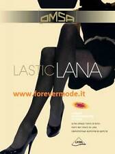 Women's Tights Omsa Opaque Tights IN Wool Blend with Gusset Art. Lasticlana