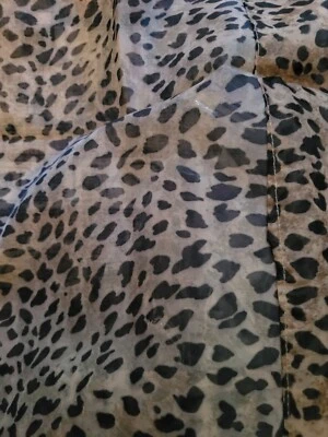 Animal Print Panels Made In USA Non-smoking - Home Curtains - Image 1 of 2