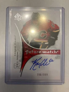 2009-10 SP AUTHENTIC Future Watch AUTOGRAPH ROOKIE KRIS CHUCKO 790/999 - Picture 1 of 2