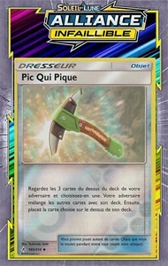 Pic Qui Pique Reverse - SL10 - 165/214 - Neue Französische Pokemon Karte - Bild 1 von 1