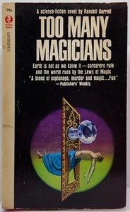 Too Many Magicians by Randall Garrett (1966,USA) Curtis Books Edition - Imagen 1 de 5
