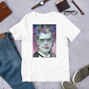 Camiseta UNISEX - GUSTAV MAHLER Retrato Acuarela - Camisa Traje Música Clásica - Imagen 1 de 6