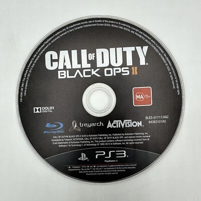 Call of Duty: Black Ops (Sony PlayStation 3 2010) PAL Version Disc Only - Image 1 of 2