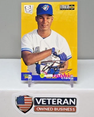 1995 Collector's Choice SE Silver Signature #14 Robert Perez - Image 1 of 2