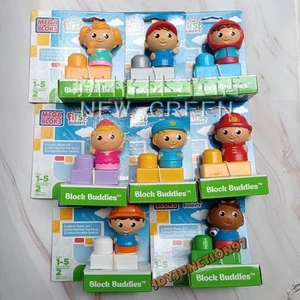 1PC/8PCS Mega Bloks First Builders Blocks Buddies Pack Figure Model Gifts - Picture 1 of 23