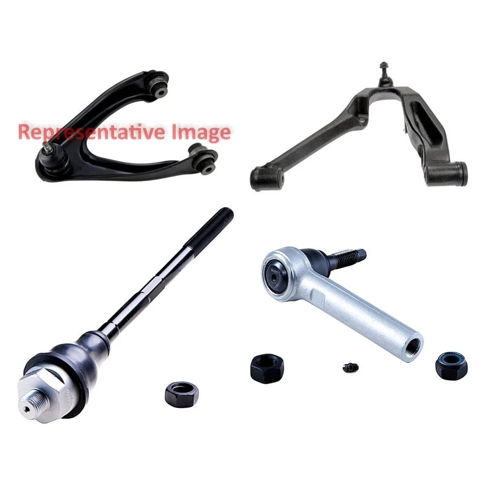 For GMC Yukon XL 2500 07 Control Arm with Ball Joint and Tie Rod End Kit - Imagem 1 de 1