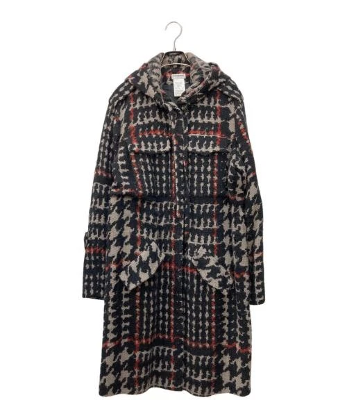 Abrigo de lana SONIA RYKIEL negro x gris Foto 1 de 4