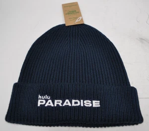 SDCC 2025 Comic Con Fox Hulu Paradise Beanie Hat Navy Blue New By Atlantis - Imagen 1 de 2