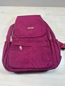 AOTIAN Mini Nylon rosa Rucksack Freizeit leicht Wandern Schule Reise 9”x12” - Bild 1 von 4
