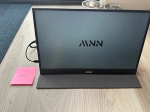 MNN 15.6” Portable USB-C/HDMI Monitor with Magnetic Cover - Picture 1 of 4