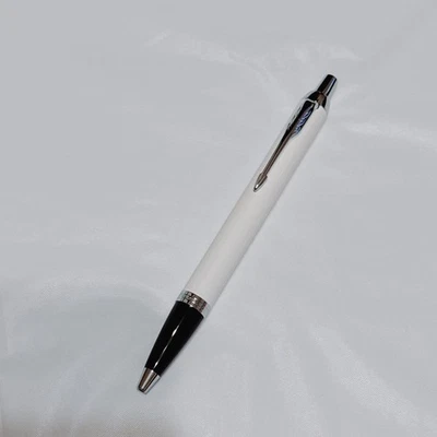 Bolígrafo Parker IM White CT, plumín mediano, a base de aceite excelente estado envío desde JAPÓN Foto 1 de 4