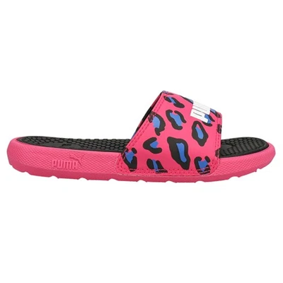 Sandalias informales PUMA Cool Cat verano rugido tobogán niñas pequeñas talla 3 M 385905-01 Foto 1 de 4