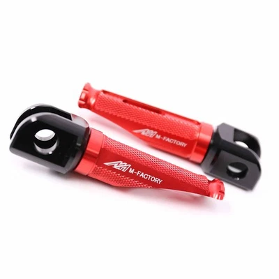 Clavijas de pie rojas MFP para motocicletas CNC para Suzuki GSF 600 Bandit 96-04 03 02 Foto 1 de 4
