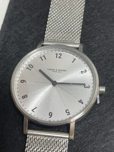 Larsen & Eriksen SKALA 33mm Silver Dial Quartz Watch – Ref. S35040202020 - Picture 1 of 6