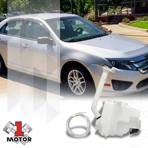 Windshield Washer Reservoir Tank w/Pump+Cap for 06-12 Fusion/Zephyr FO1288144 - Picture 1 of 5