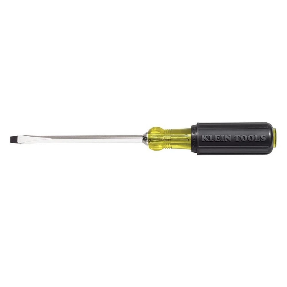 Klein 600-8 3/8" Keystone Tip Screwdriver - 8" Heavy-duty Square shank - Image 1 of 1