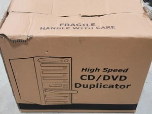 Pro High Speed CD/DVD SS-107B 1-5 Duplication Tower / OPEN BOX - Untested - Photo 1/3