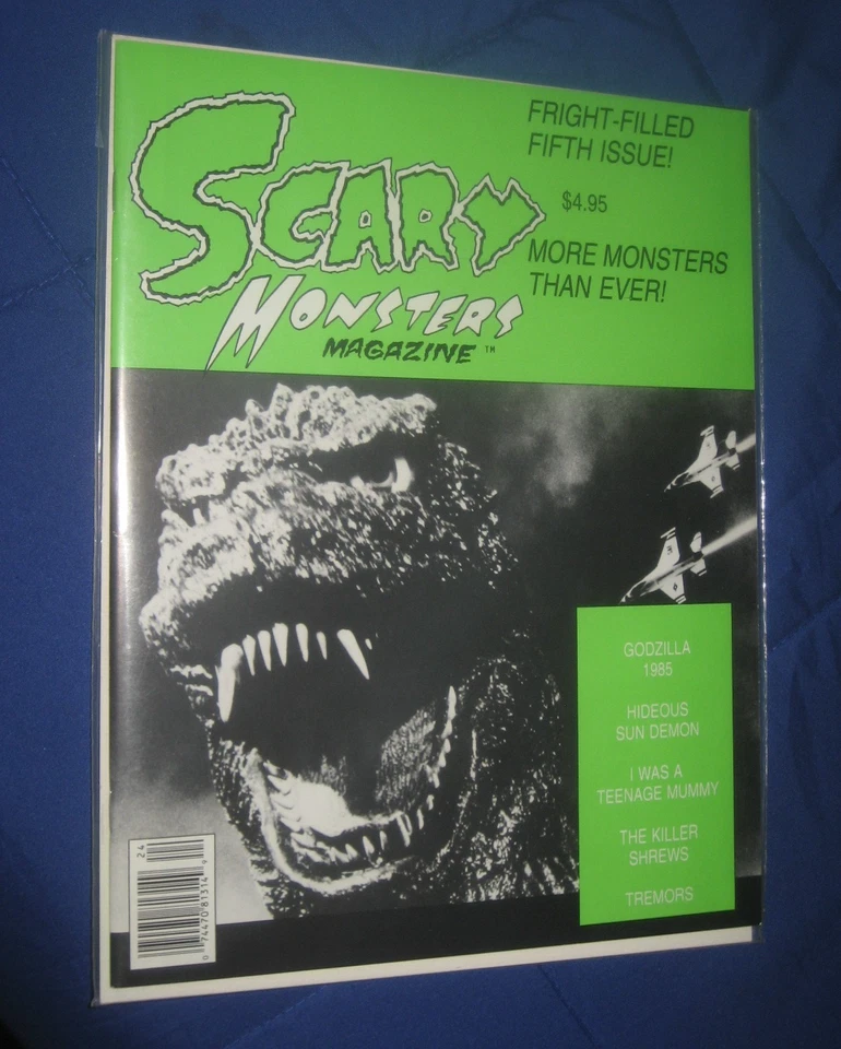 SCARY MONSTERS #5 - Great GODZILLA  cover !     NM - Image 1 of 1