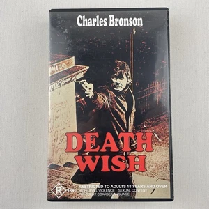 Death Wish with Charles Bronson VHS Tape Movie - Picture 1 of 10