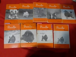 LOT OF 9 Issues THE POODLE REVIEW MAGAZINE 1960-1984 - Picture 1 of 7
