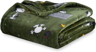 Manta de gran tamaño para niños de felpa VelvetLoft Snoopy Woodstock 50x60 para todas las estaciones Foto 1 de 4