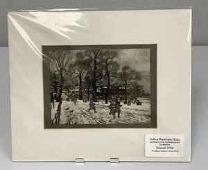 Peter Pan in Kensington Gardens by Arthur Rackham 1906 - Mounted Colour Print - Picture 1 of 6