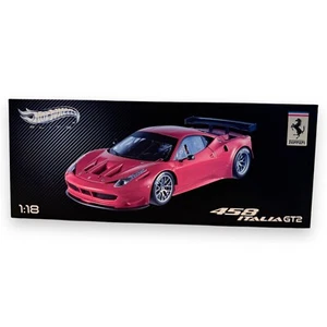 Ferrari 458 Italia GT2 1/18 von Hot Wheels Elite Limited Edition RAR Diecast - Bild 1 von 4
