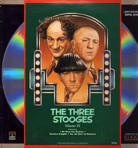 The Three Stooge: vol.09 Laserdisc - Picture 1 of 2