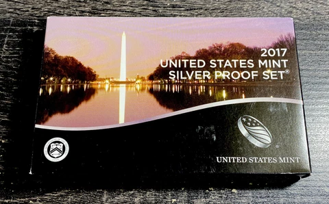 2017 United States Mint Silver Proof (14) Coin Set In OGP/COA # 3065 Cover